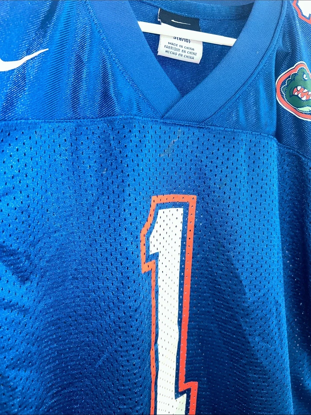 Nike Blue Florida Gators Kids Football Jersey Under Armour Champion Bundle